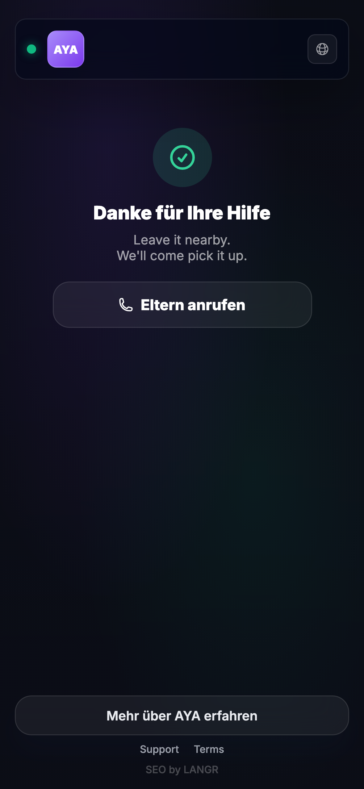 Was der Finder sieht
