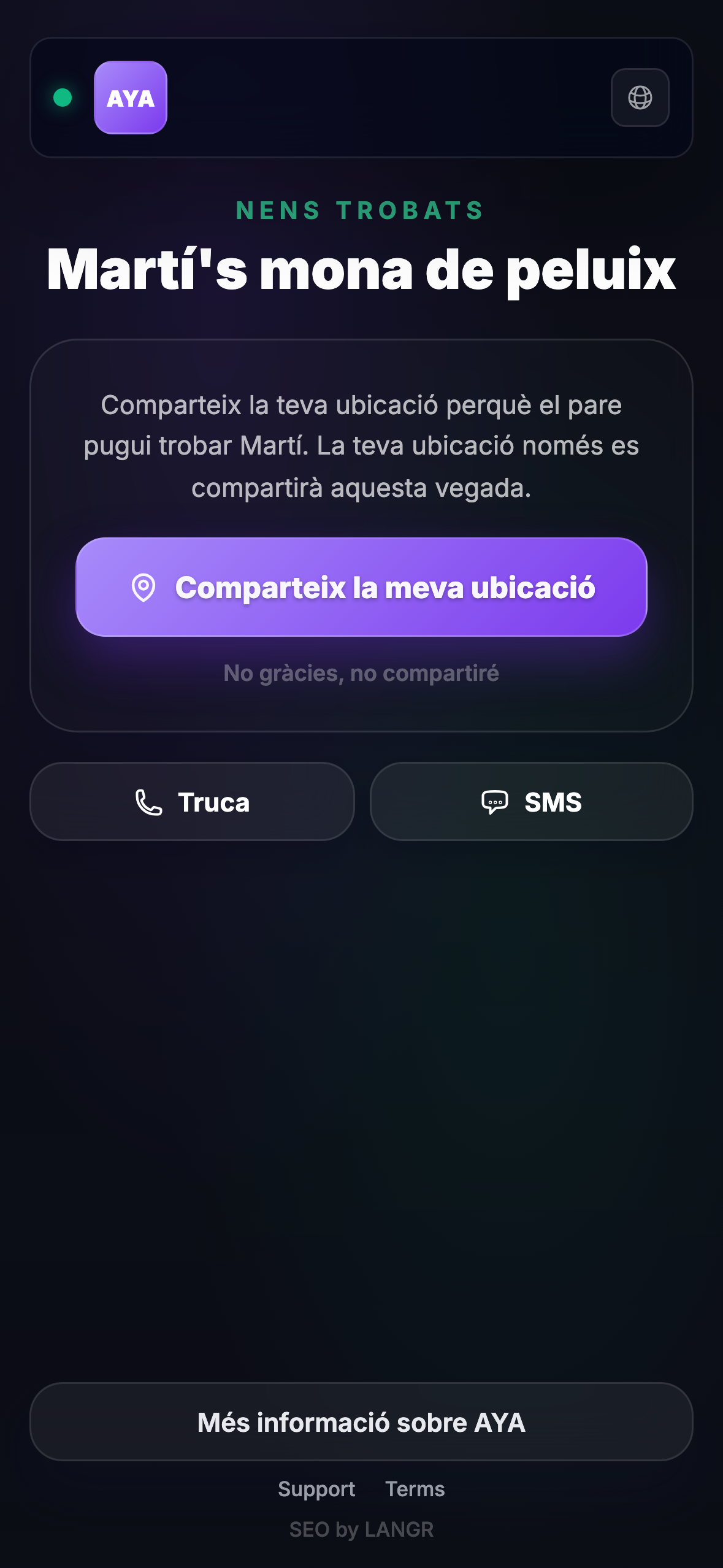 El que veu qui troba