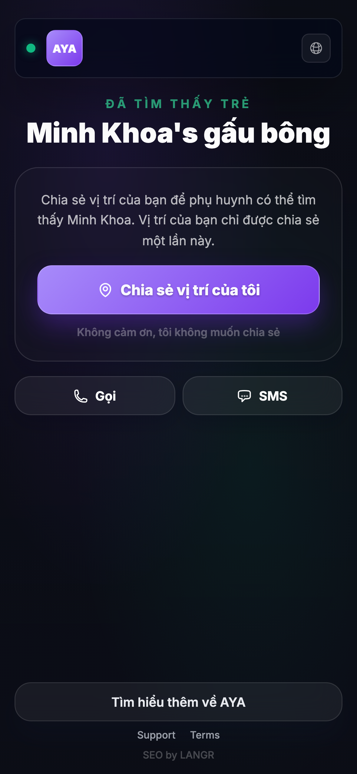 Những gì người tìm thấy thấy